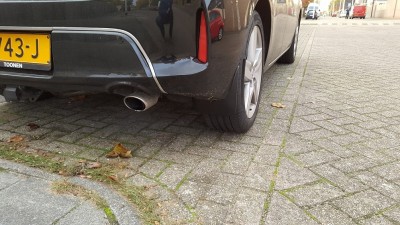 spatlap achter
